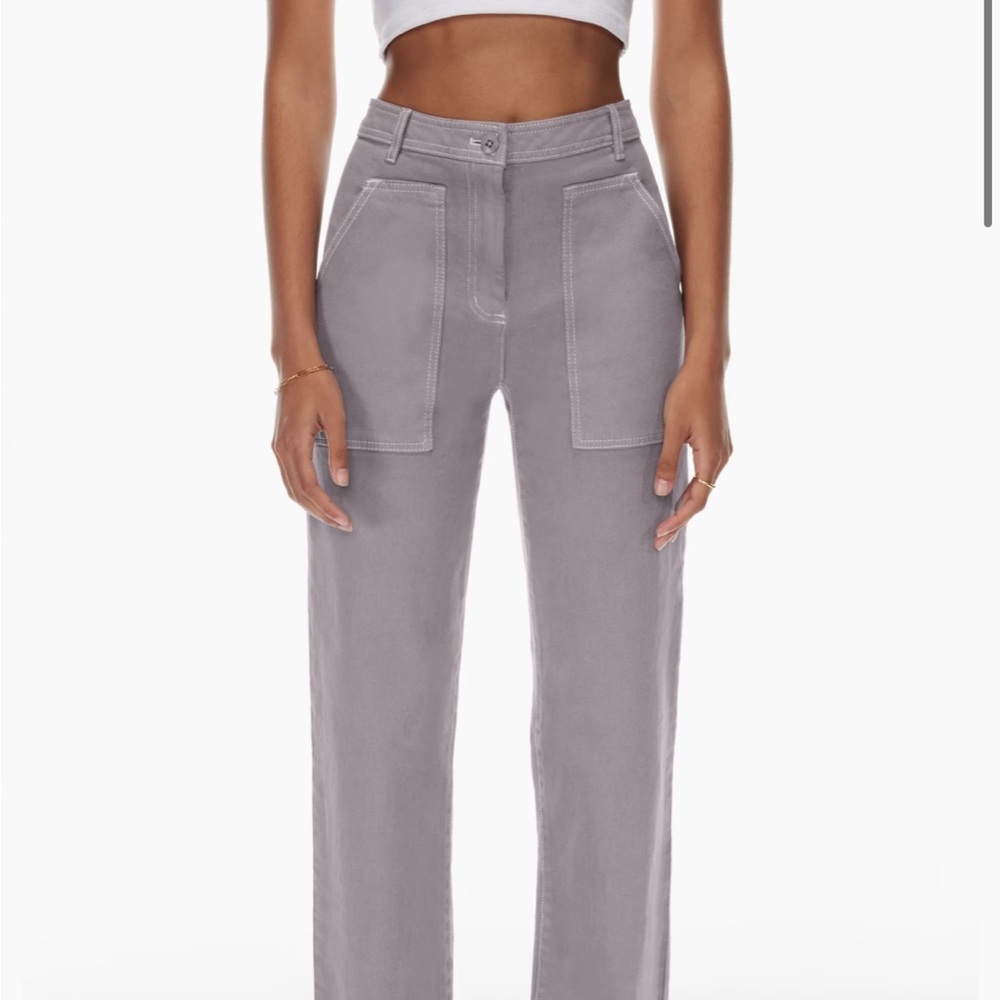 Wilfred Free Moderna Utility Pant Aritizia in Purple Slate